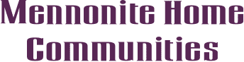 Mennonite Home Communities logo in purple